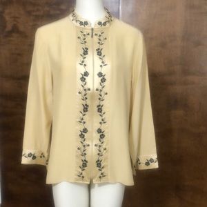 Vintage Yi Lin Silk Blouse